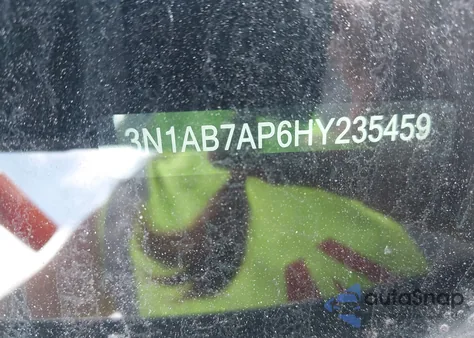 2017 Nissan Sentra S/Sv/Sr/Sl из США, поврежденный, VIN 3N1AB7AP6HY235459